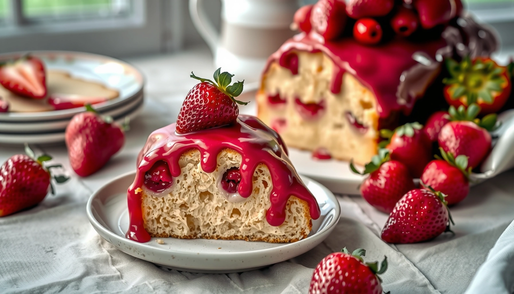 Strawberry Pound Cake Recipe: Easy, Moist, and Bursting with Berries