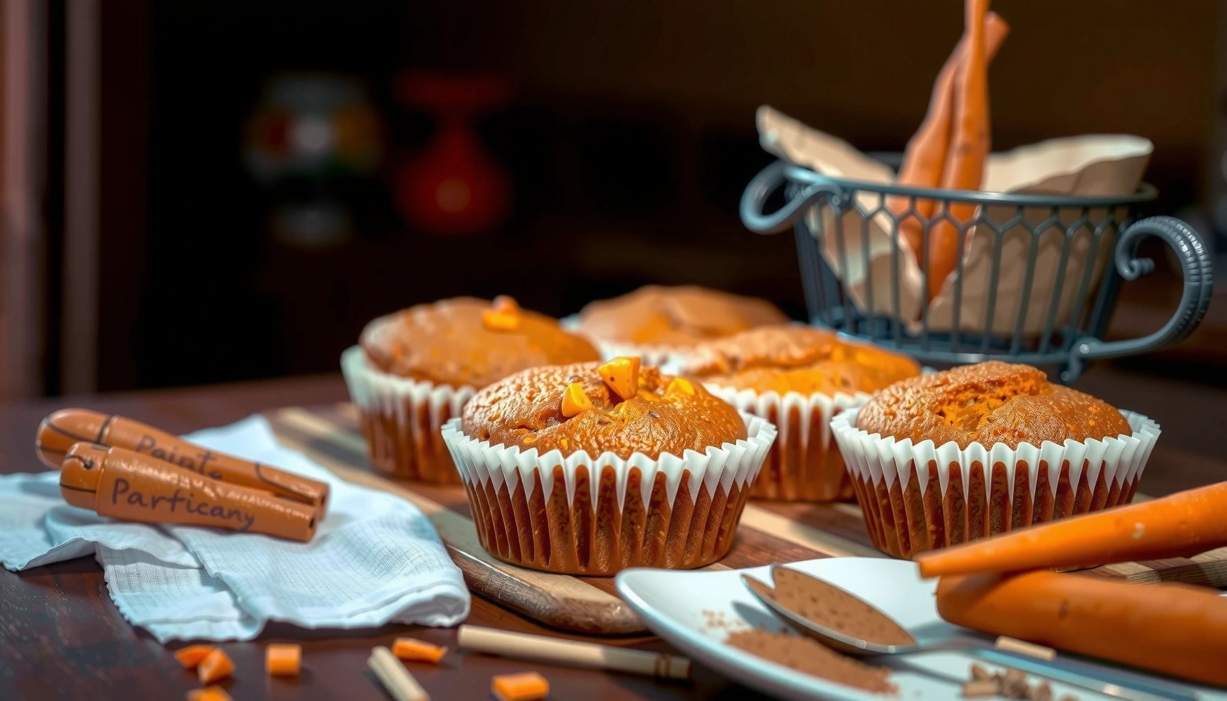 Carrot Cake Muffins Recipe: Moist, Spiced, and Easy to Make