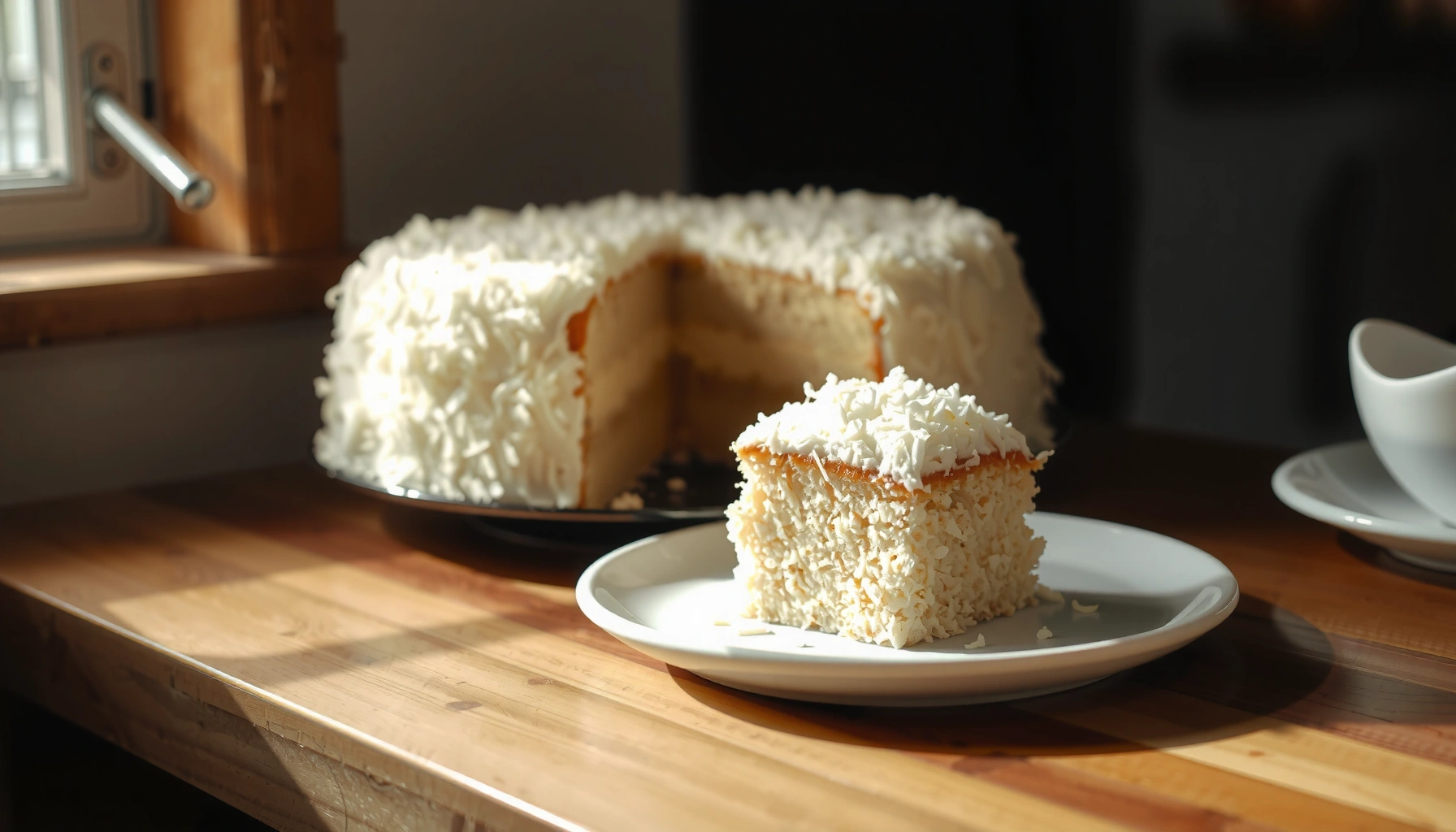 Easy Coconut Cake Recipe: Simple, Moist, and Delicious