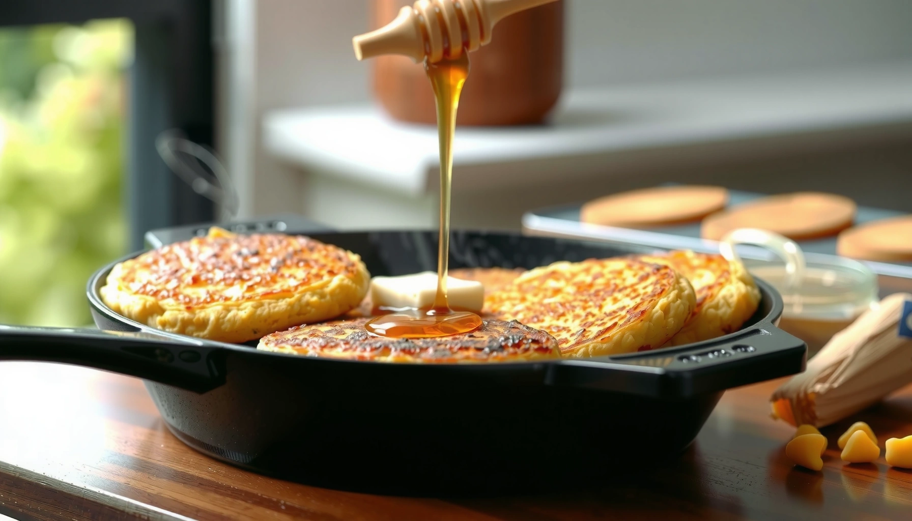 Recipe for Hoe Cakes: Easy Cornmeal Skillet Treat