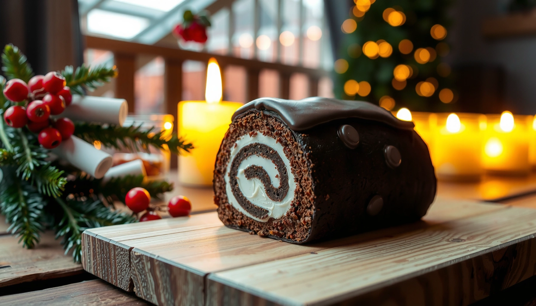 Yule Log Cake Recipe: Easy Steps for a Perfect Holiday Roll