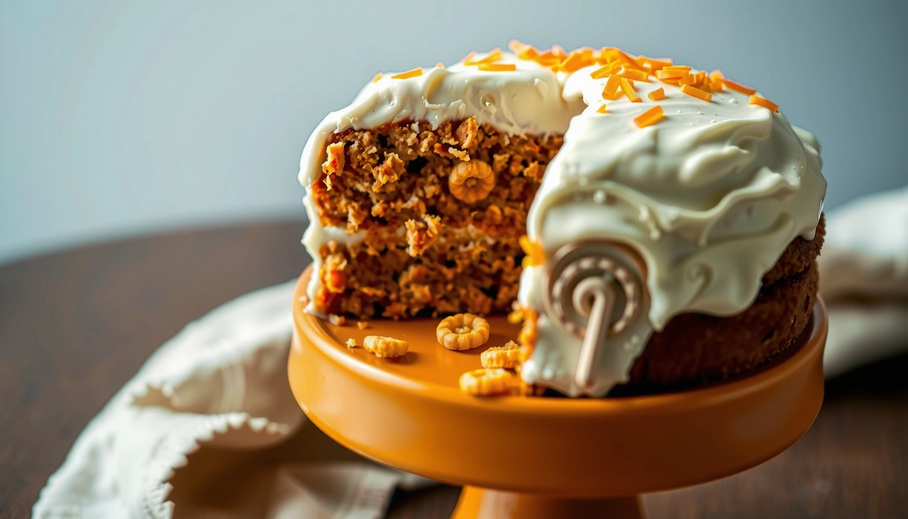 Carrot Cake Recipe with Cream Cheese Frosting