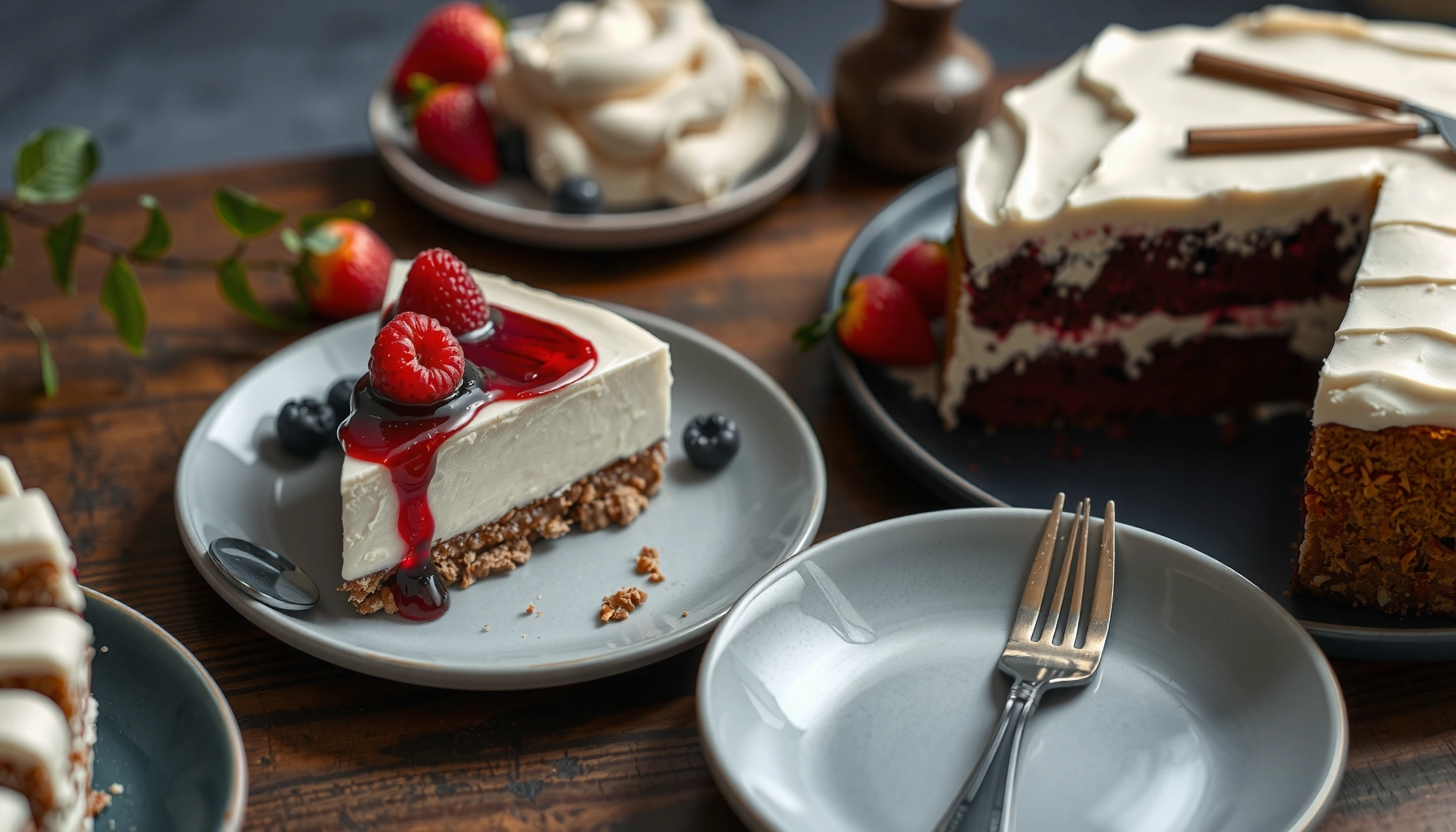 Cheesecake and Red Velvet Cake Recipe: Two Classic Desserts