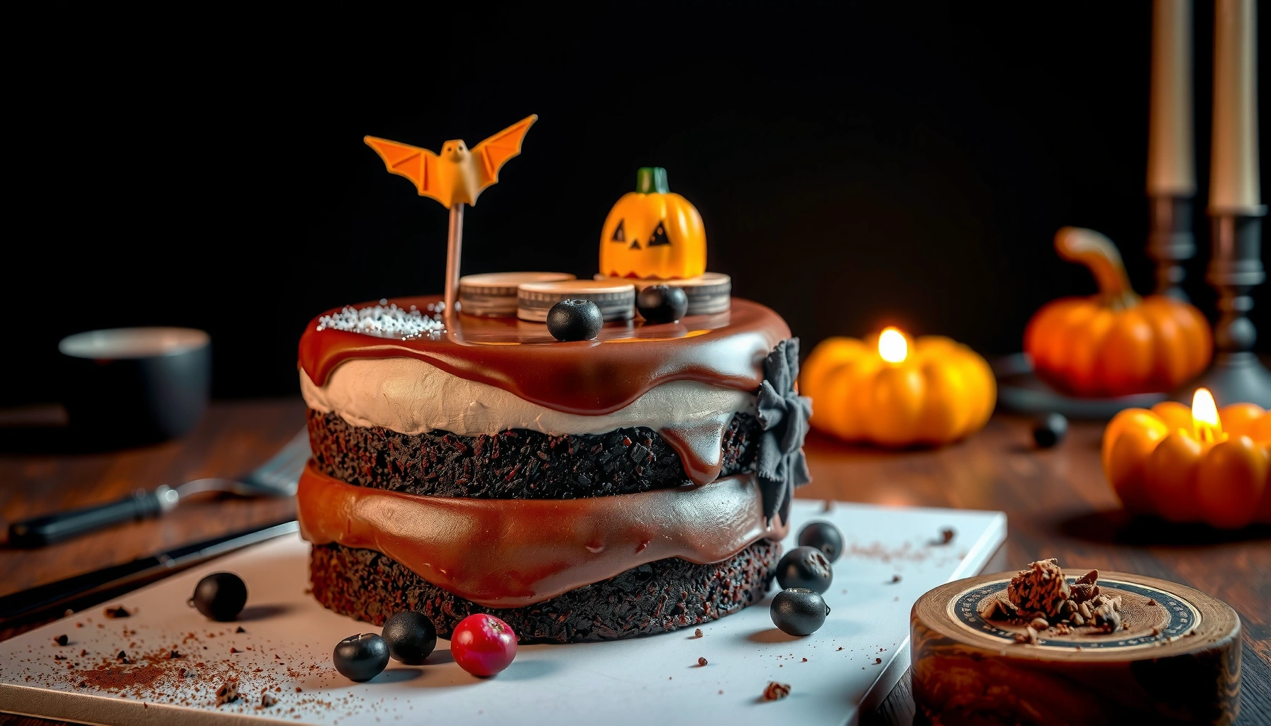 Chocolate Cake Recipe From Scratch: Easy Halloween