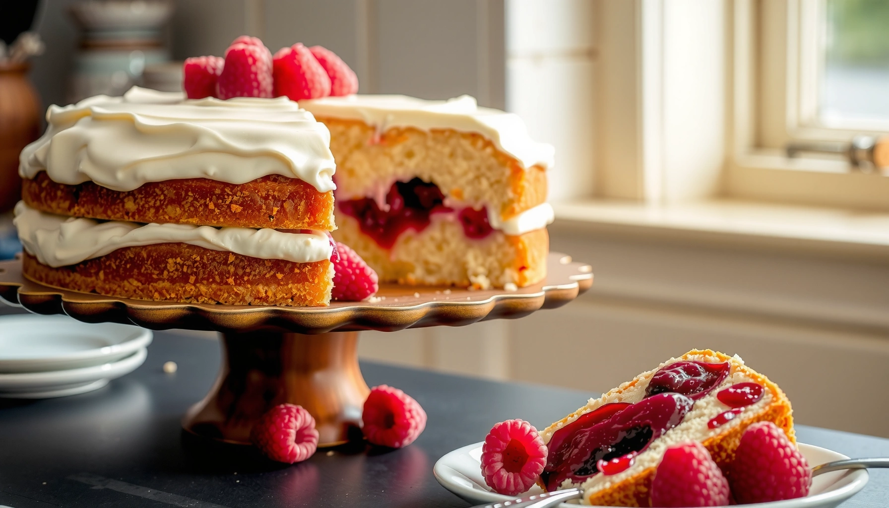 Raspberry Cake Recipe: Easy, Moist, and Bursting with Flavor