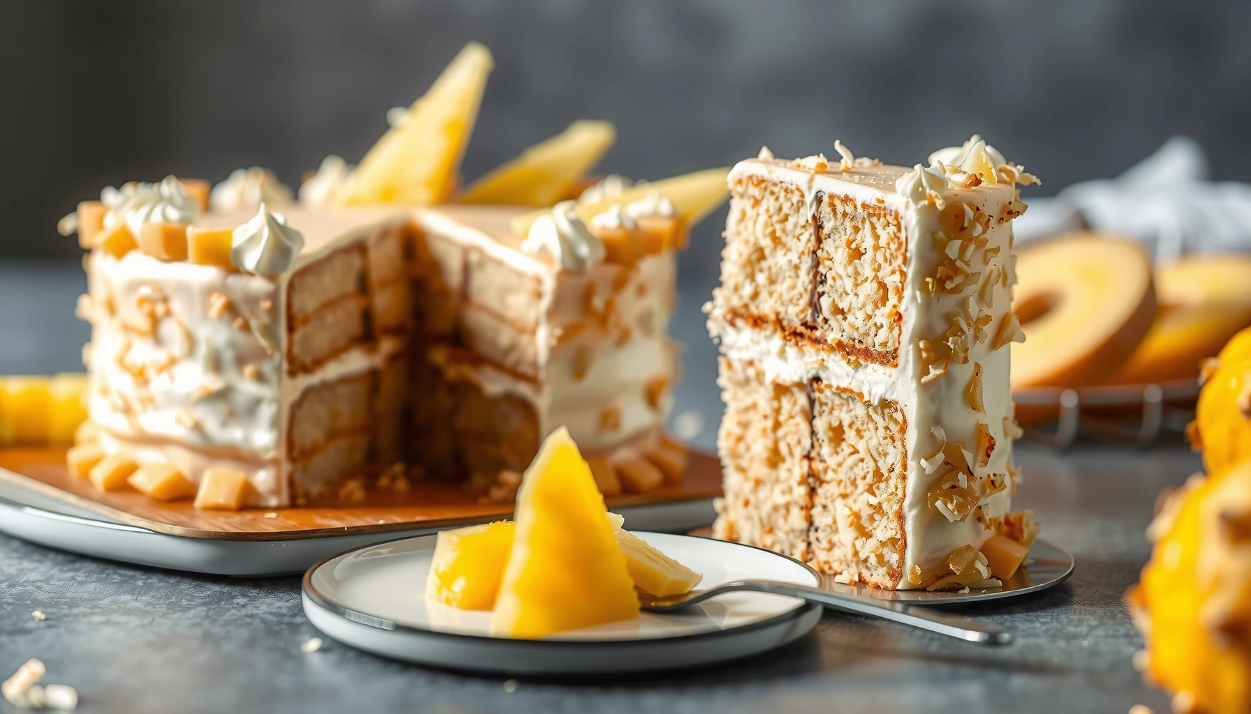 Coconut Cake Recipe with Pineapple: Easy, Moist, Tropical Layers