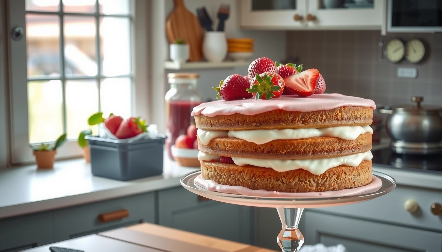 Fresh Strawberry Cake Recipe: Easy, Moist, and Fresh