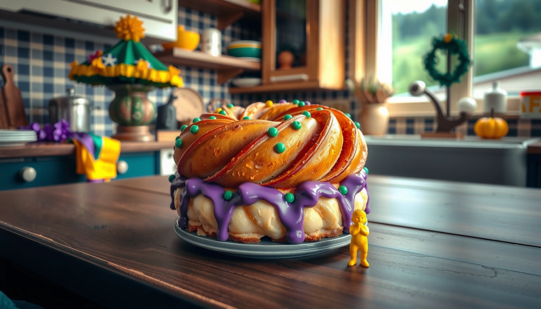 Mardi Gras King Cake Recipe: How to Make It at Home