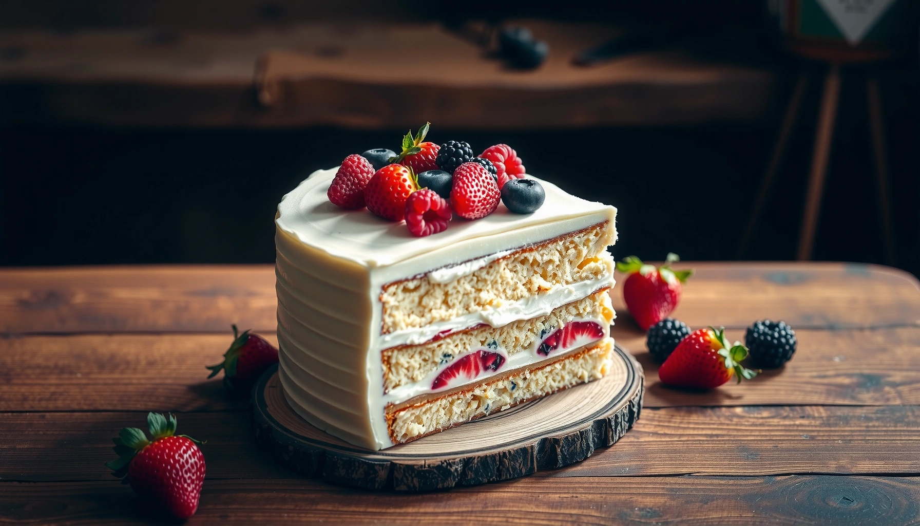 Berry Chantilly Cream Cake Recipe: Easy, Fluffy, and Fresh