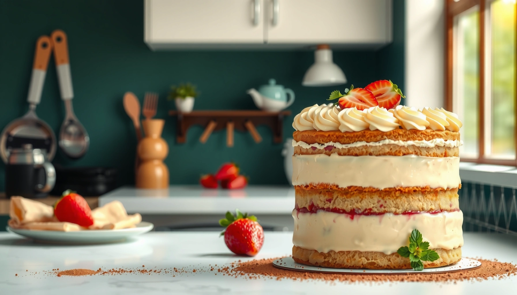 Layer Cake Recipe: How to Make a Layer Cake