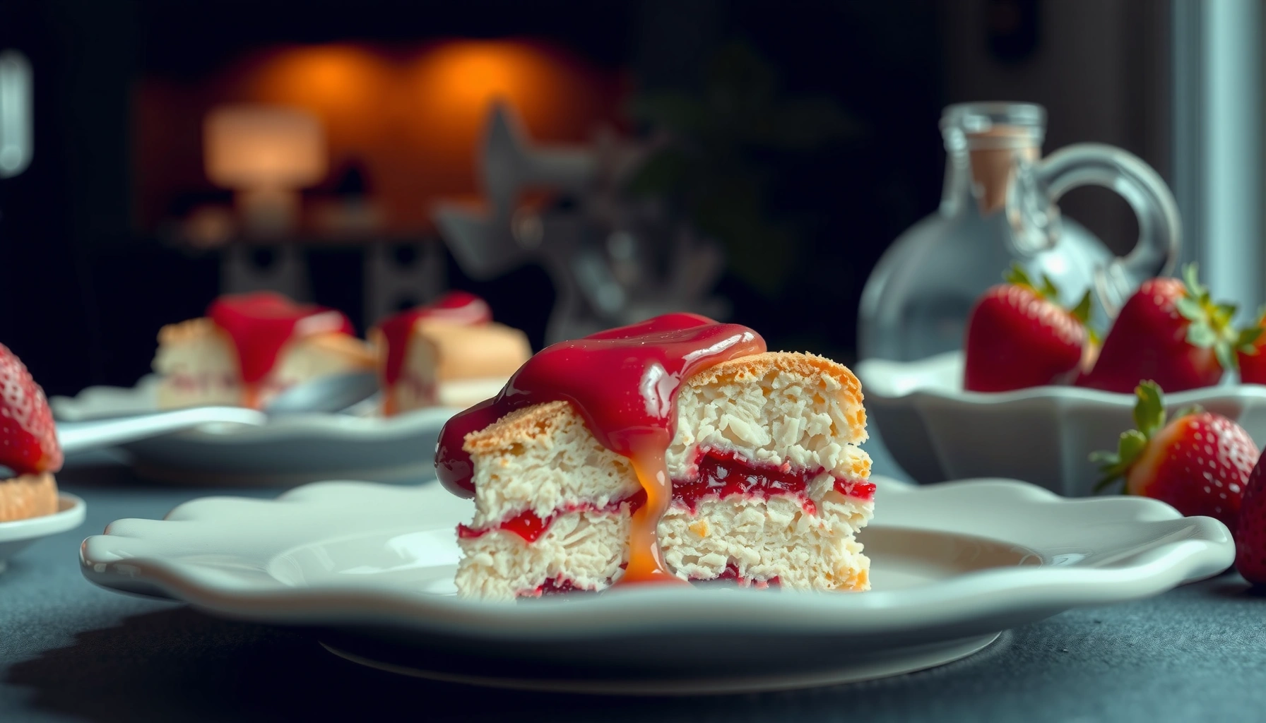 Cake with Strawberry Filling Recipe: Easy Homemade Steps