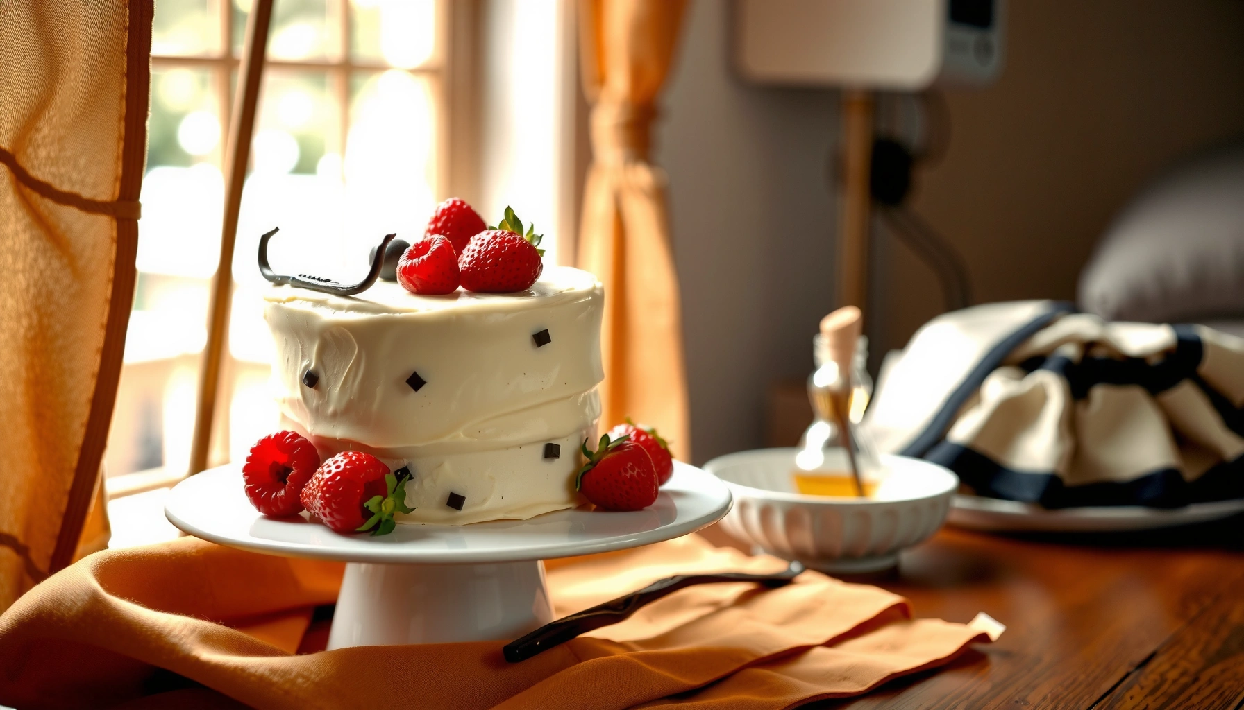 Homemade Vanilla Cake Recipe: Fluffy, Simple, and Vanilla-Rich
