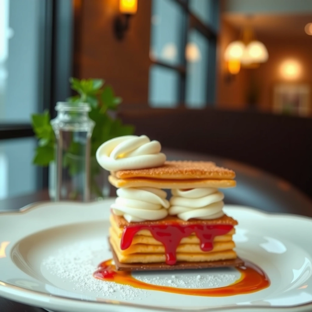 Flaky Napoleon Layers - napoleon cake recipe