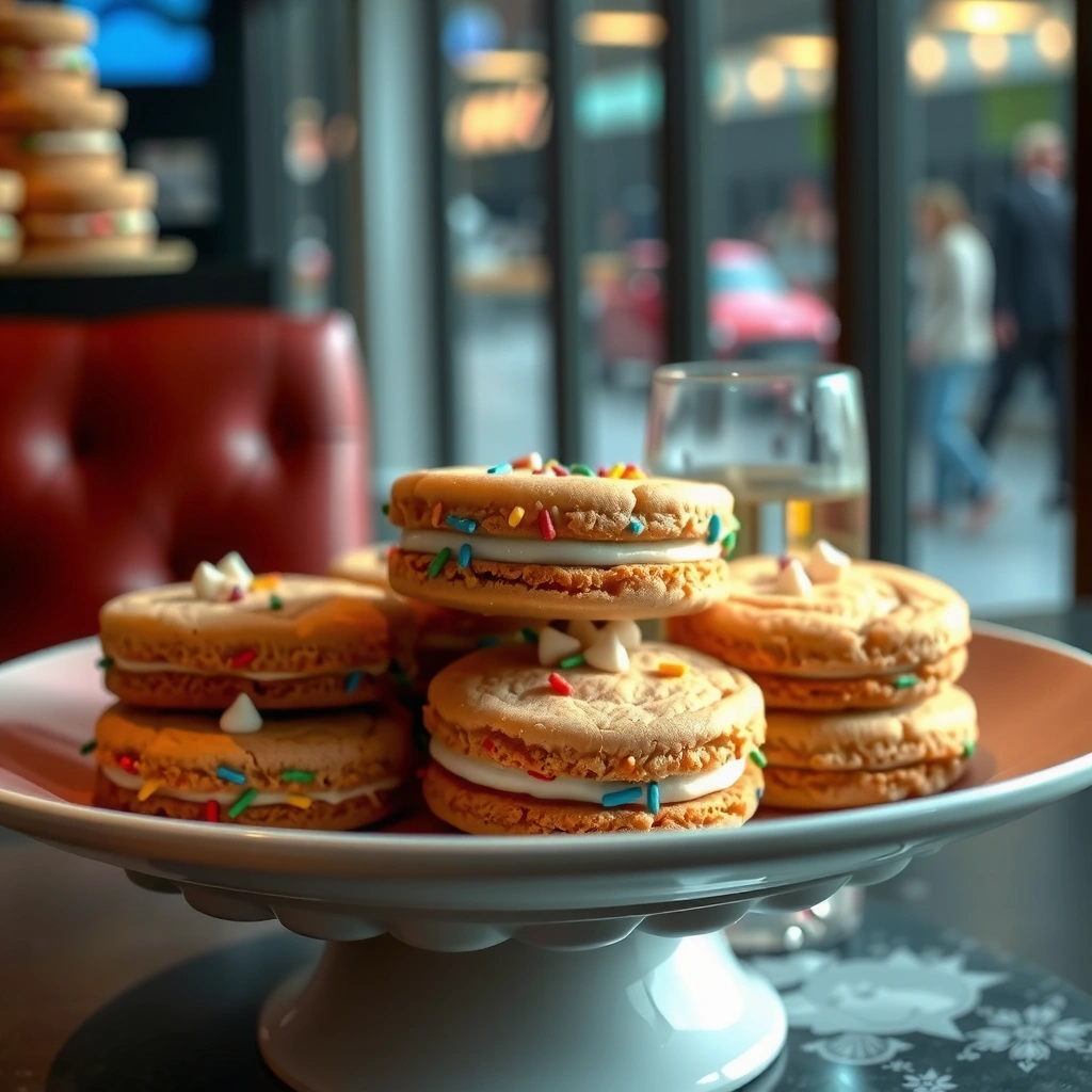 Funfetti Cake Cookies - funfetti cake cookie recipe