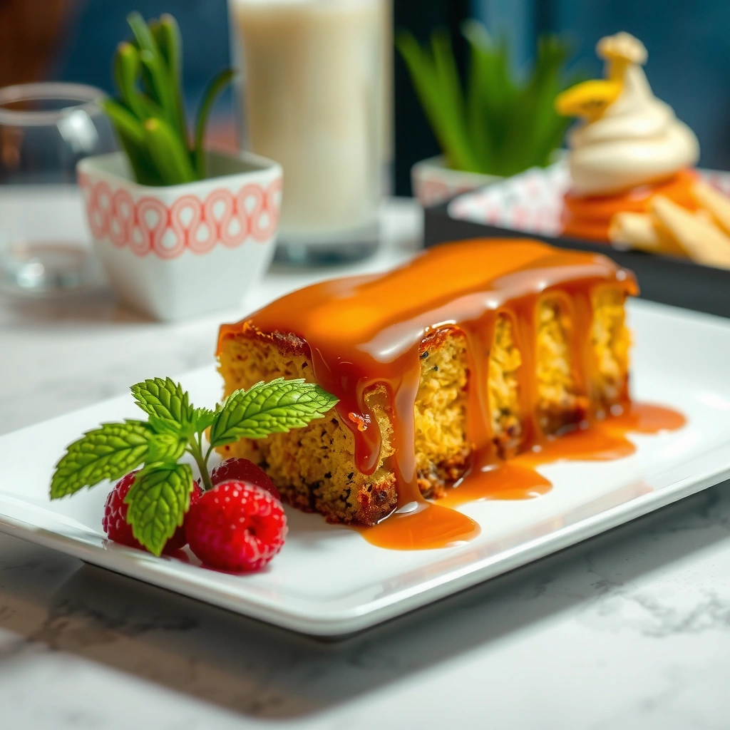 Glaze - cake with glaze recipe