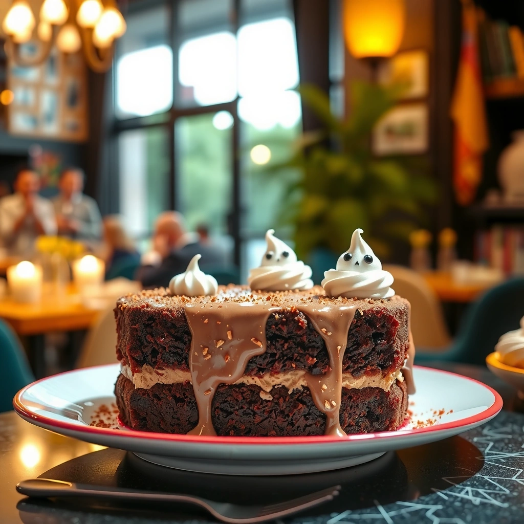 Halloween Chocolate Cake - chocolate cake recipe from scratch easy halloween