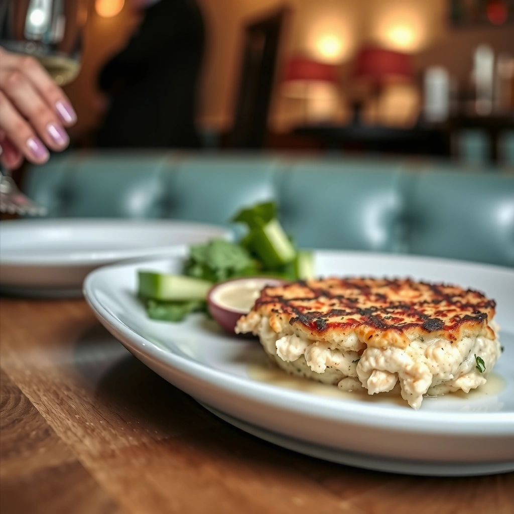 Healthy Binder - healthy crab cake recipe