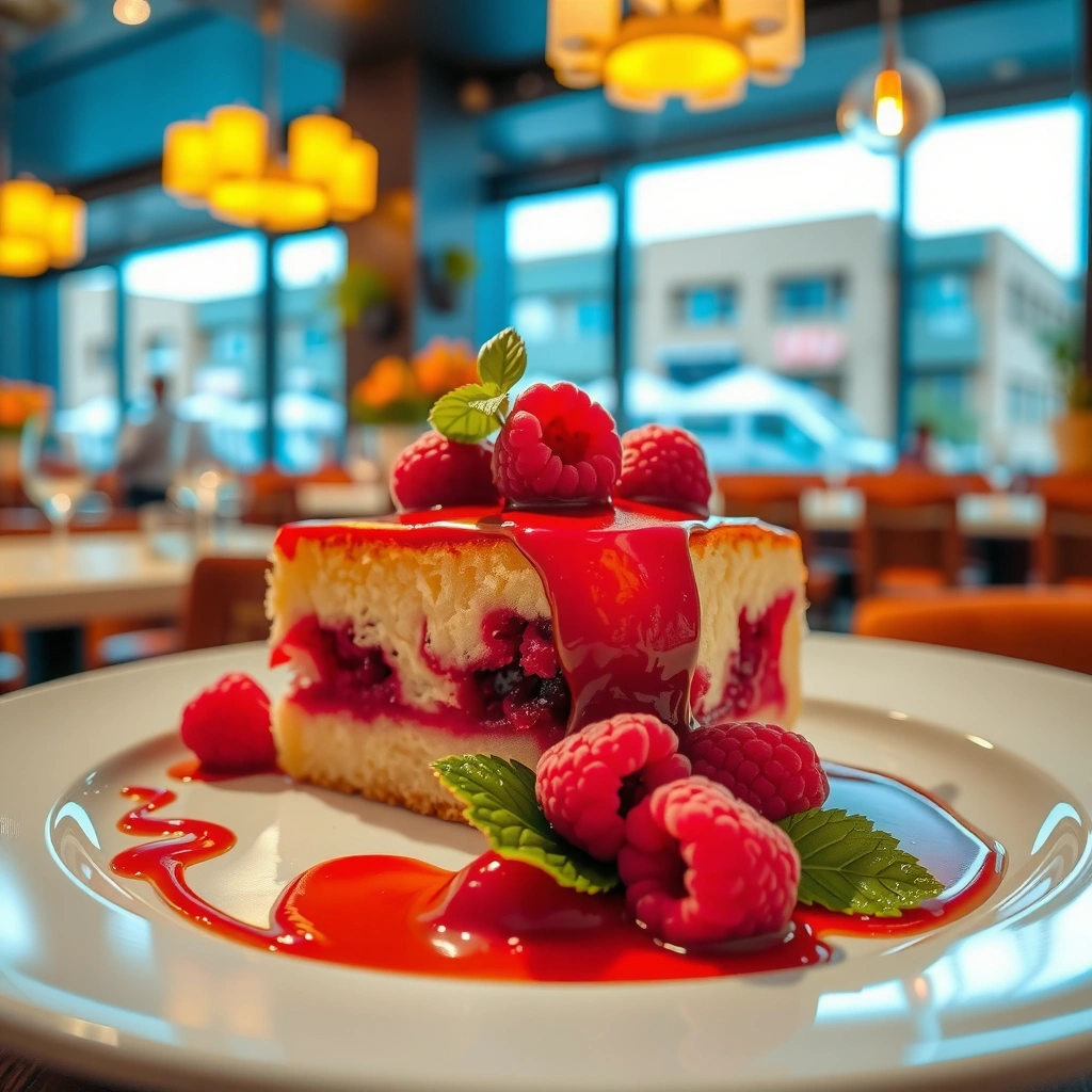 Ingredients - raspberry cake recipe