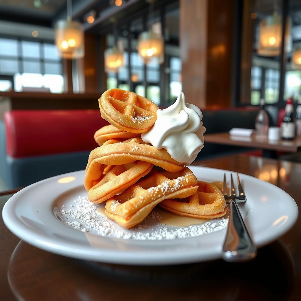 Ingredients - 3 ingredient funnel cake recipe