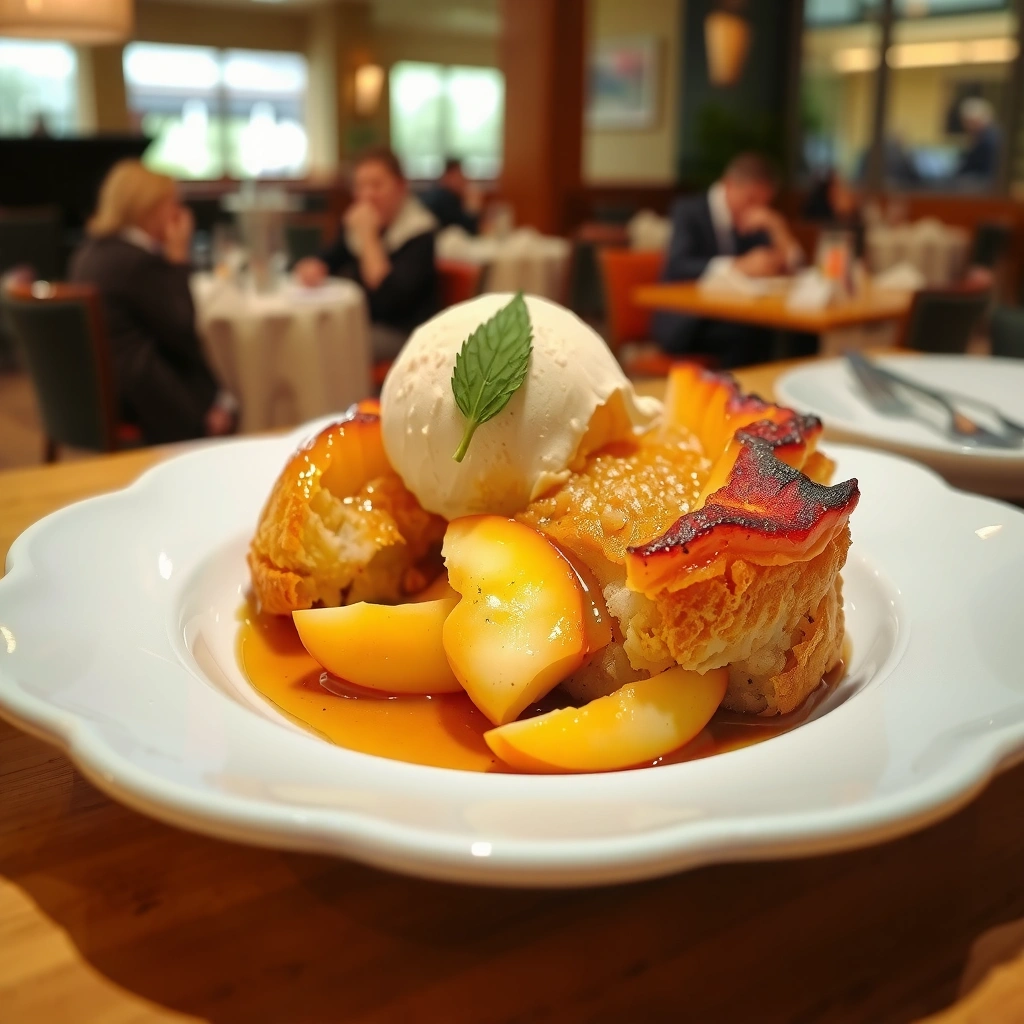 Ingredients - peach cobbler dump cake recipe