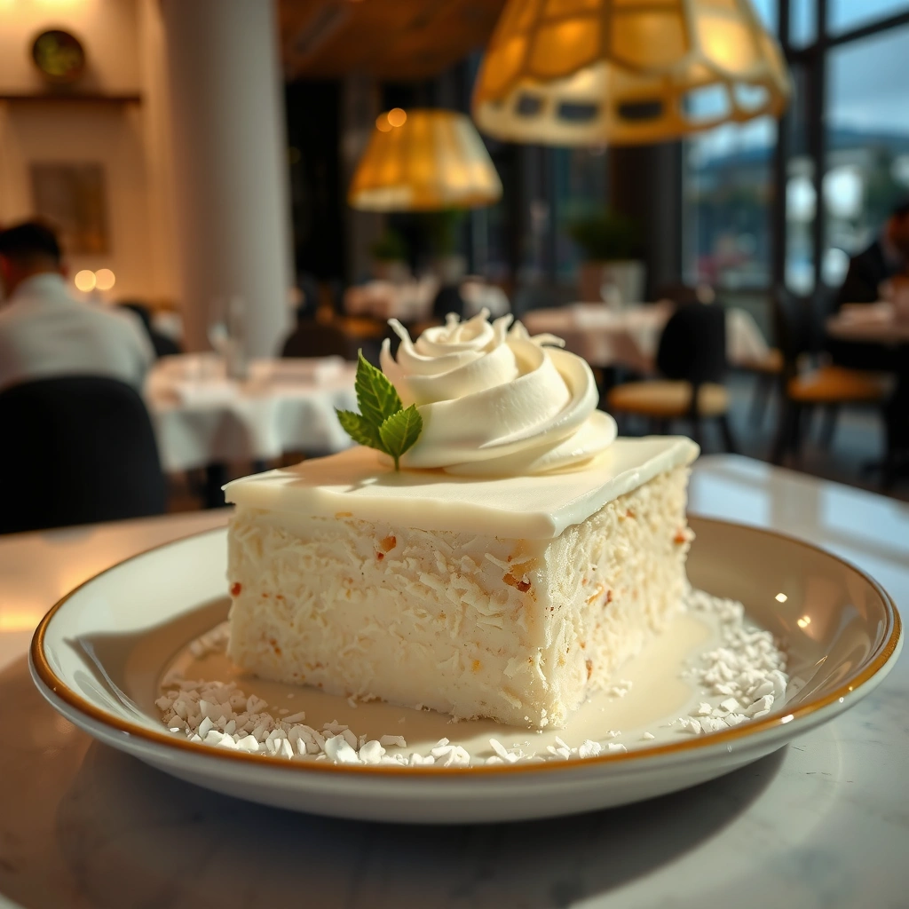 Ingredients - coconut cake with cream of coconut recipe
