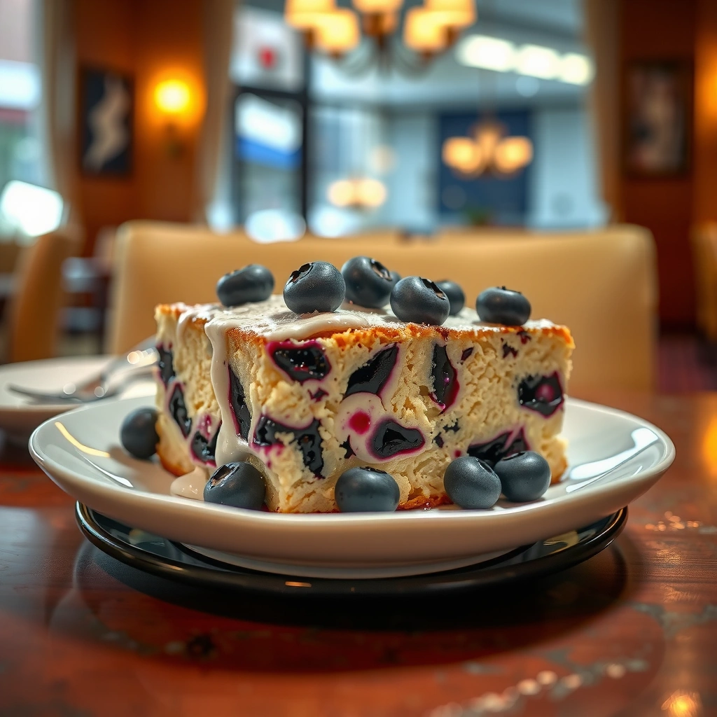 Ingredients and Equipment - blueberry sour cream coffee cake recipe