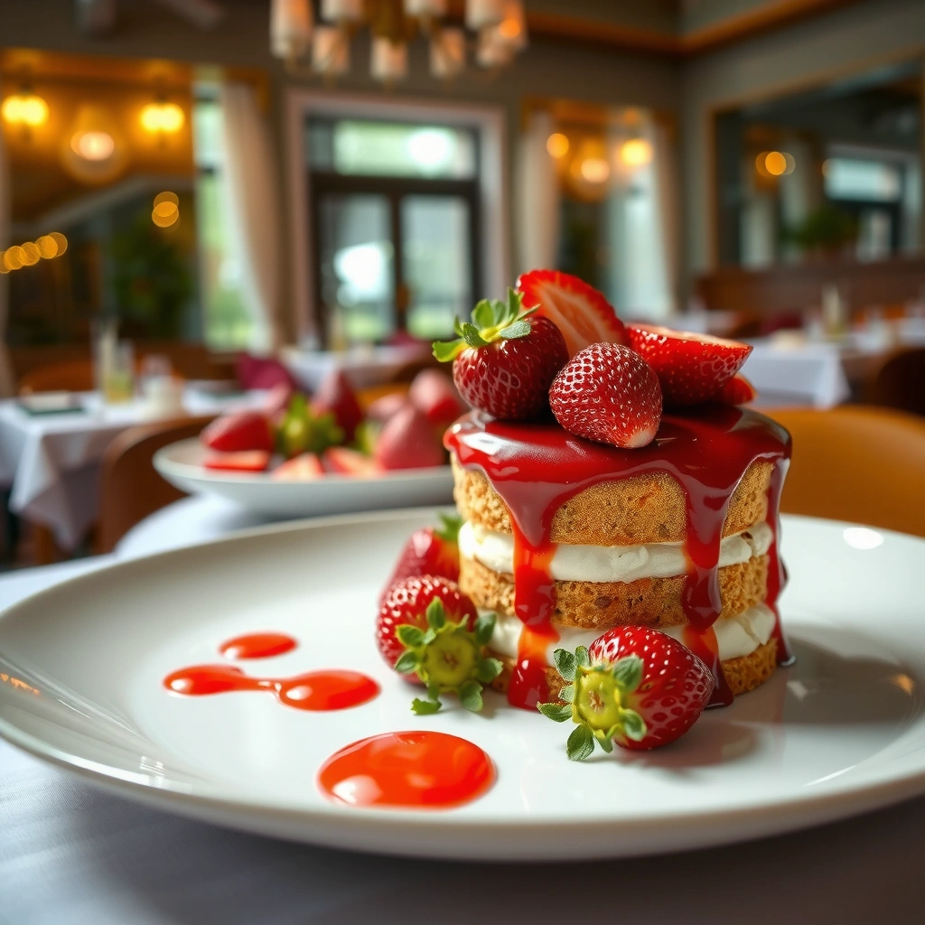 Ingredients and Tools - classic strawberry shortcake cake recipe