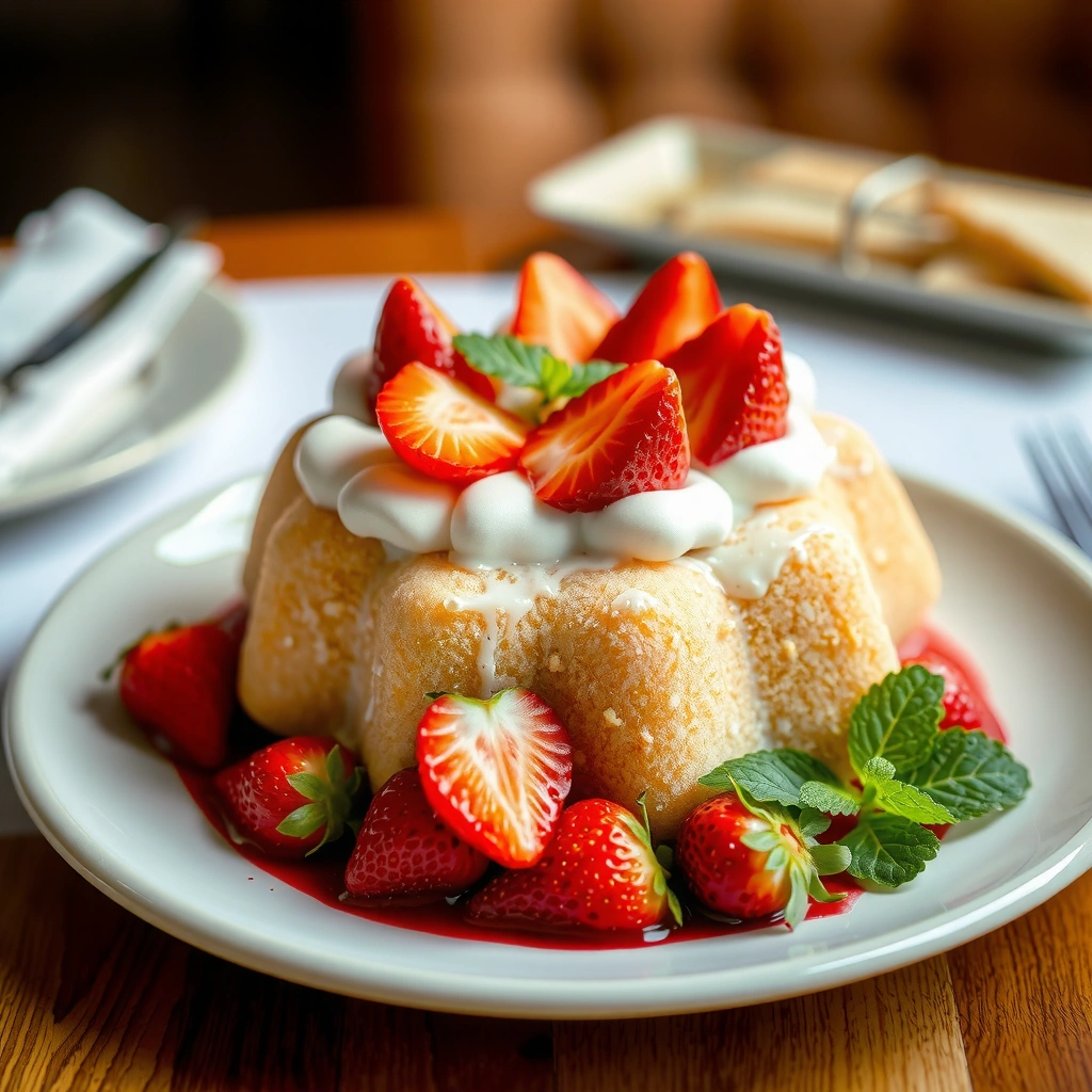 Ingredients Tools - strawberry angel food cake recipe
