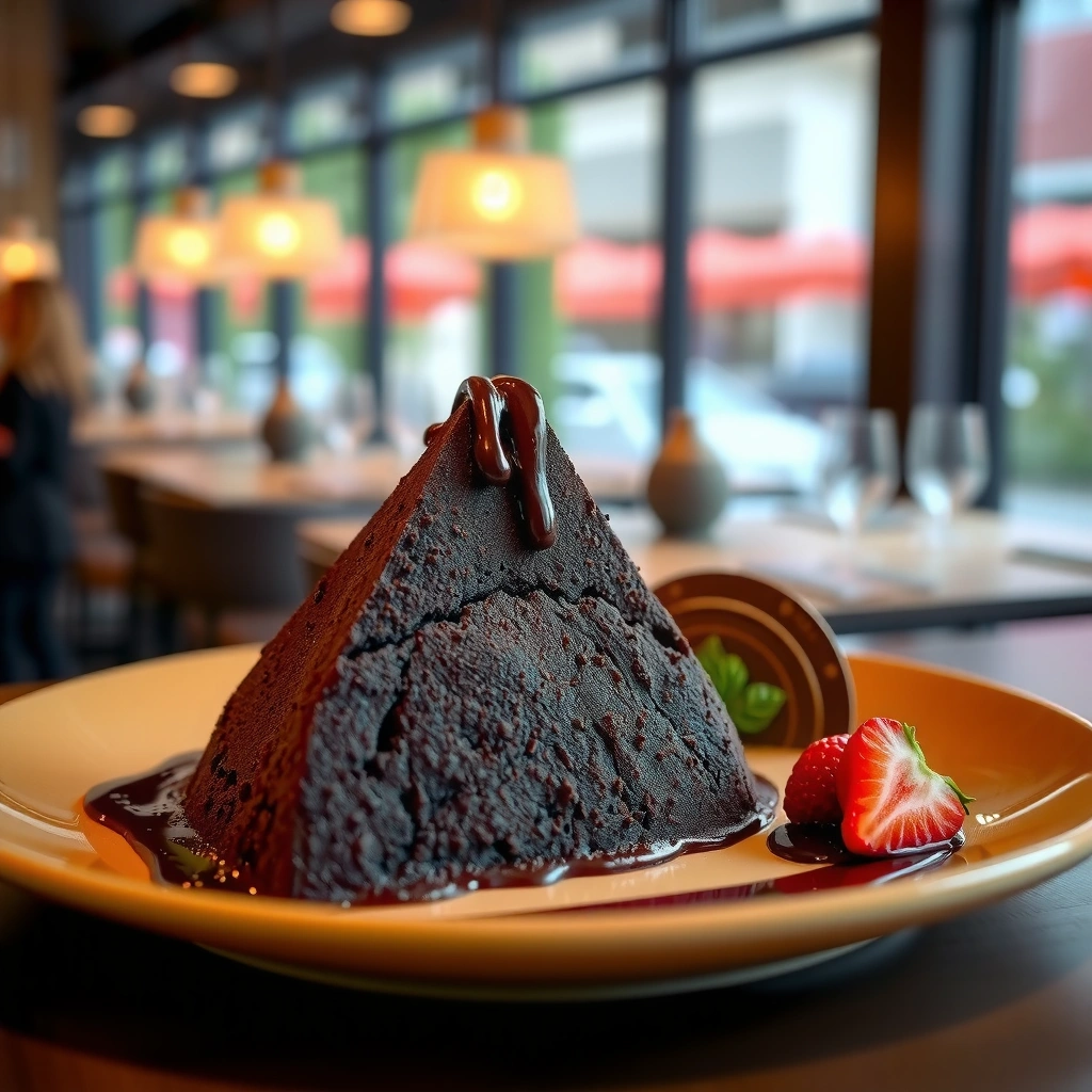 Instructions - chocolate volcano cake recipe easy