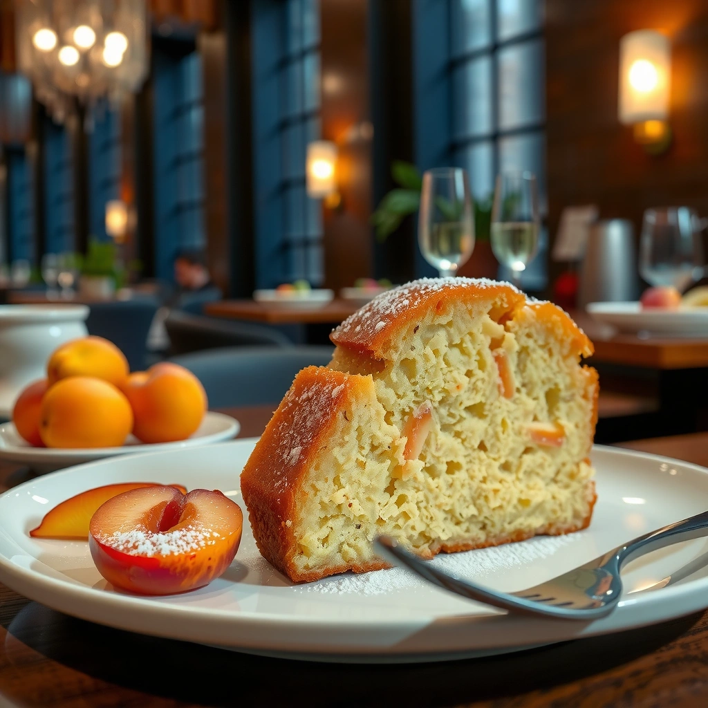Instructions - peach pound cake recipe