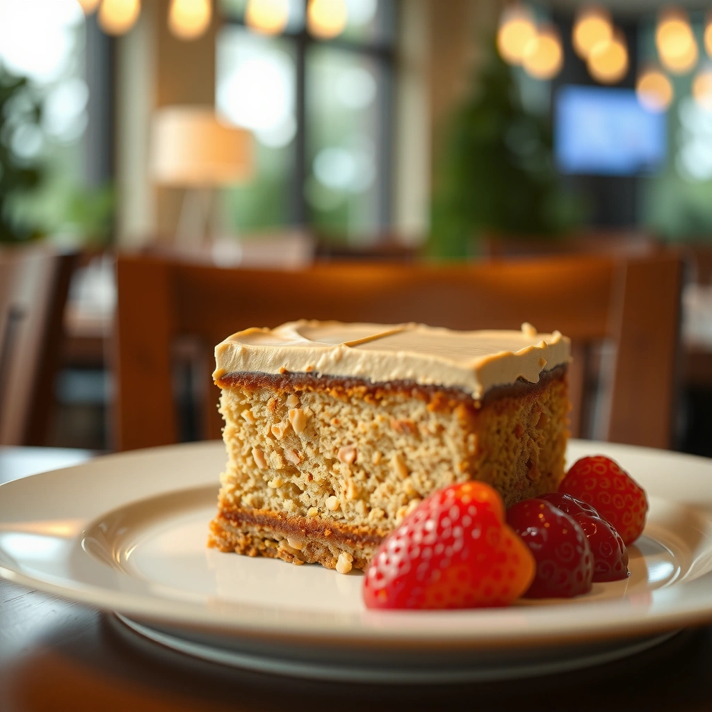 Instructions - recipe for peanut butter cake