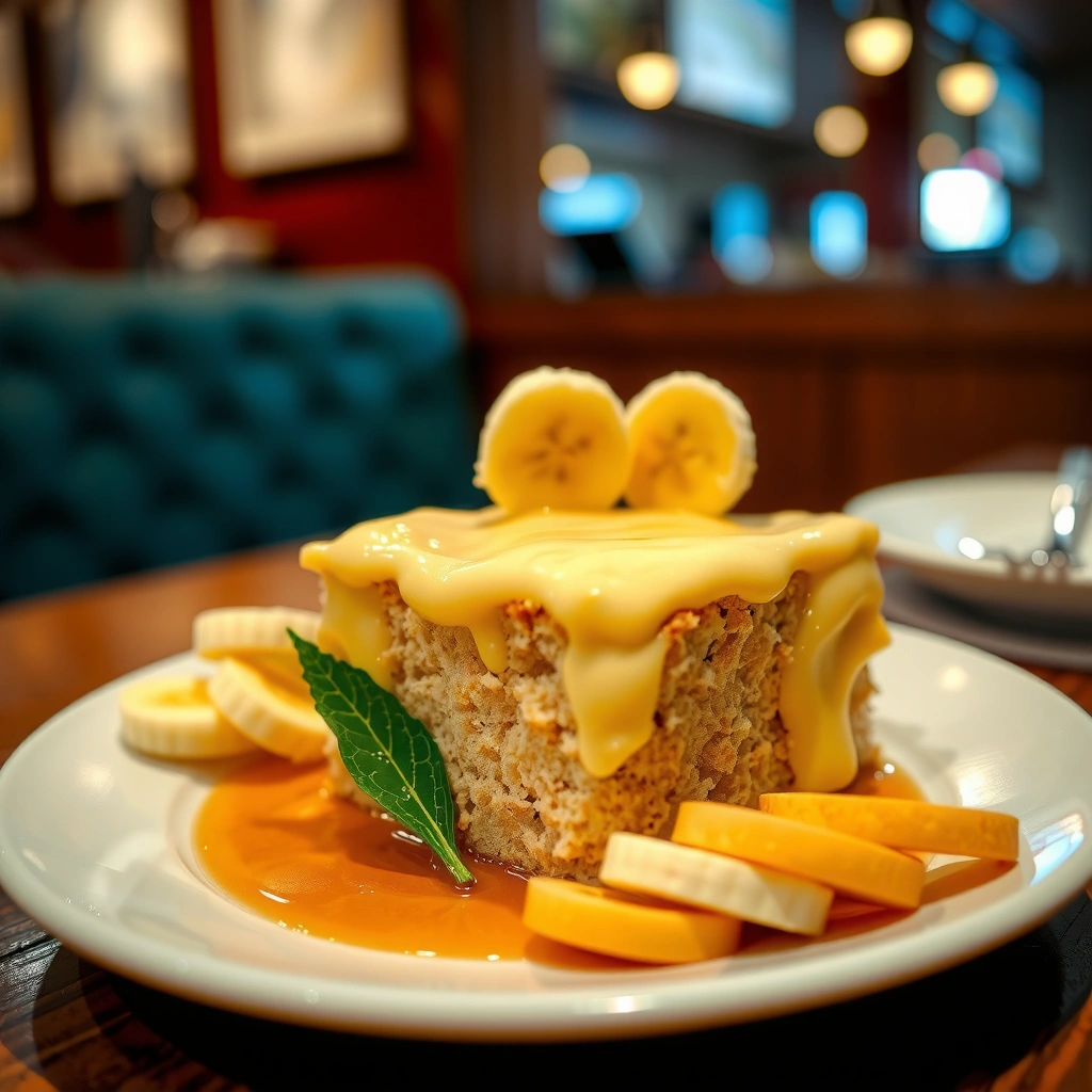 Instructions - recipe banana pudding cake