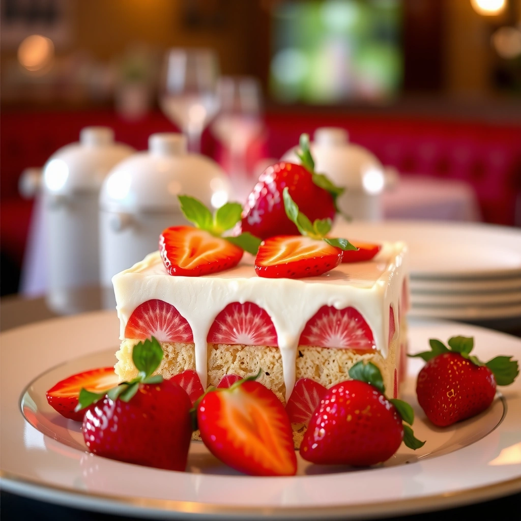 Instructions - strawberry poke cake recipe