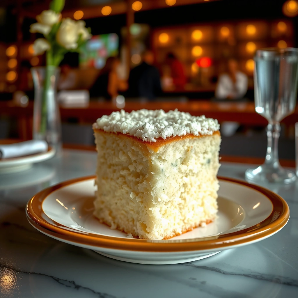 Instructions - recipe for coconut cake