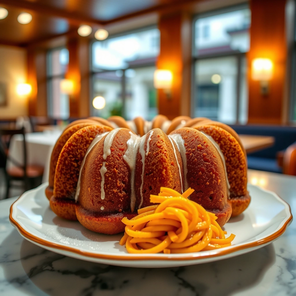 Instructions - carrot bundt cake recipe