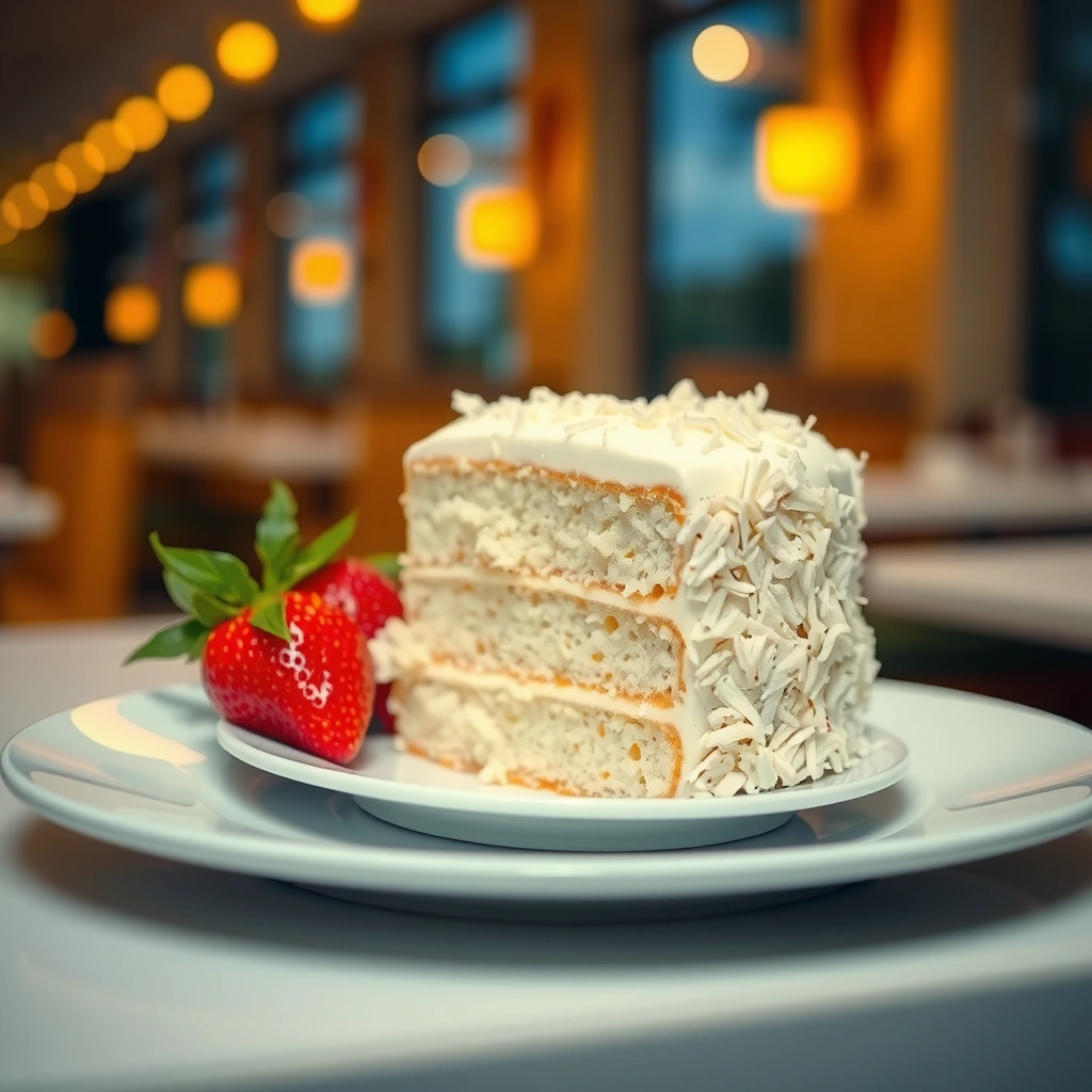 Instructions - simple coconut cake recipe