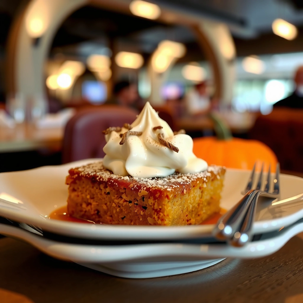 Instructions - recipe for pumpkin dump cake