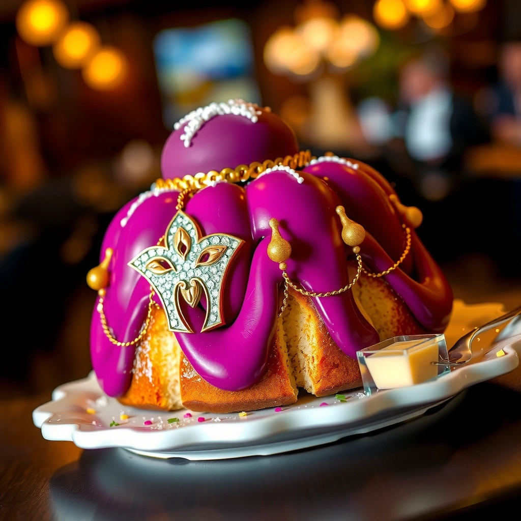 King Cake Dough - traditional king cake recipe