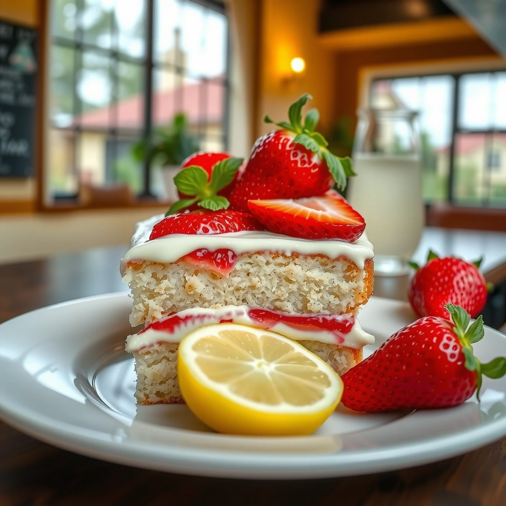 Lemonade Strawberry Cake - lemonade strawberry cake recipe