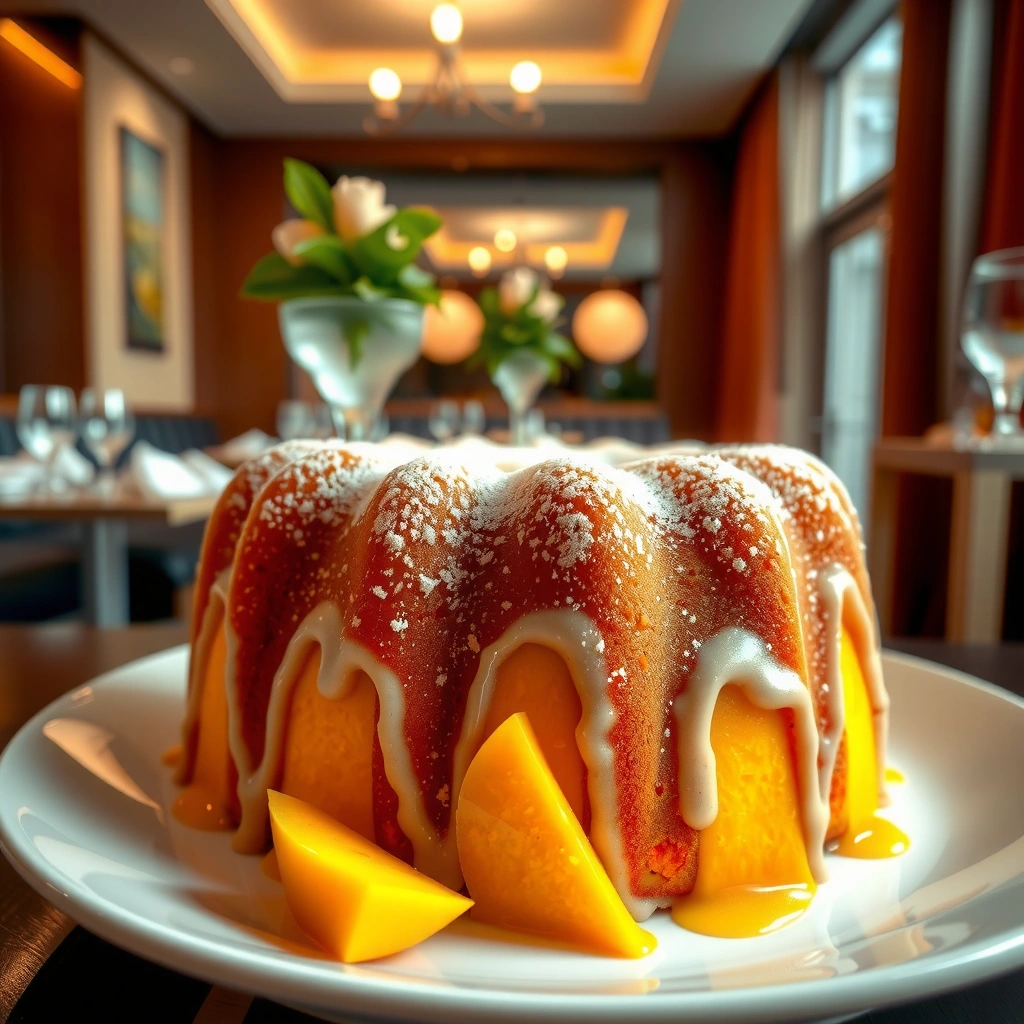 Mango Cake - cake with mango recipe