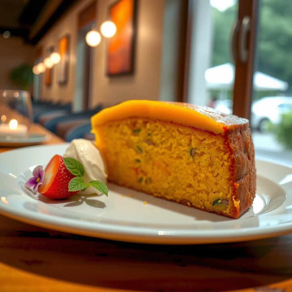 Mango Cake - cake recipe with mango