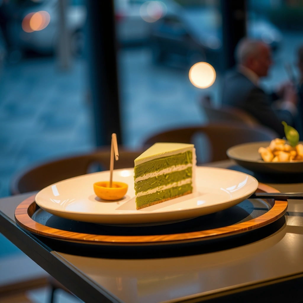 Matcha Cake Batter - matcha green tea cake recipe