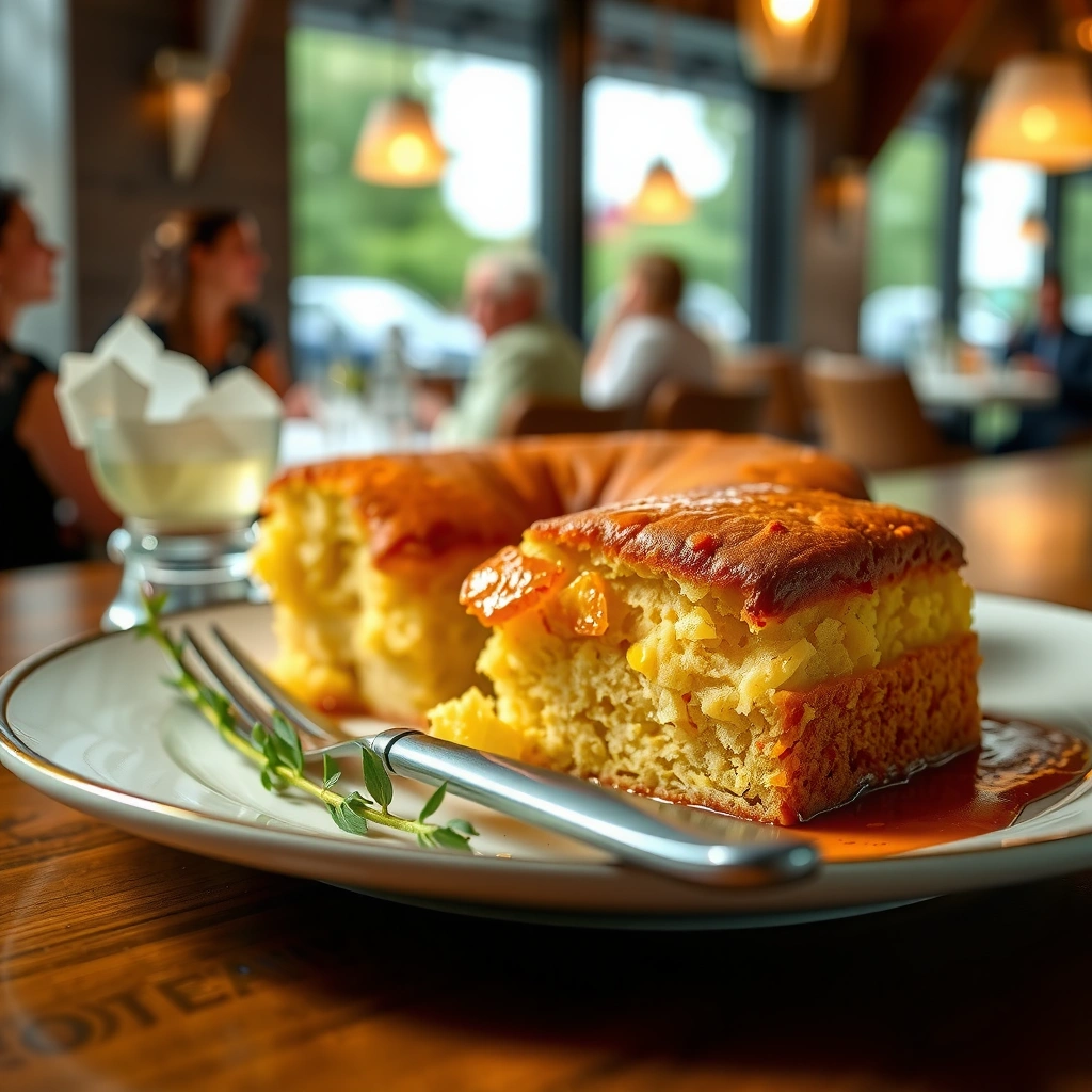 Mixing Instructions - cornbread cake recipe