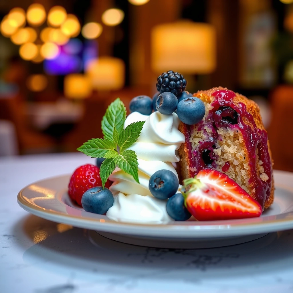 Mixing Instructions - berry pound cake recipe
