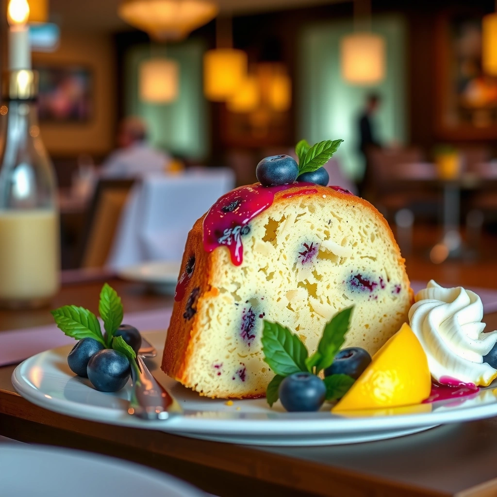 Mixing Instructions - lemon blueberry bundt cake recipe