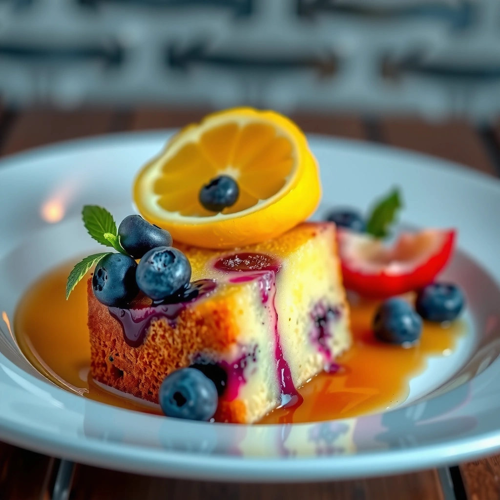 Mixing Method - lemon blueberry pound cake recipe