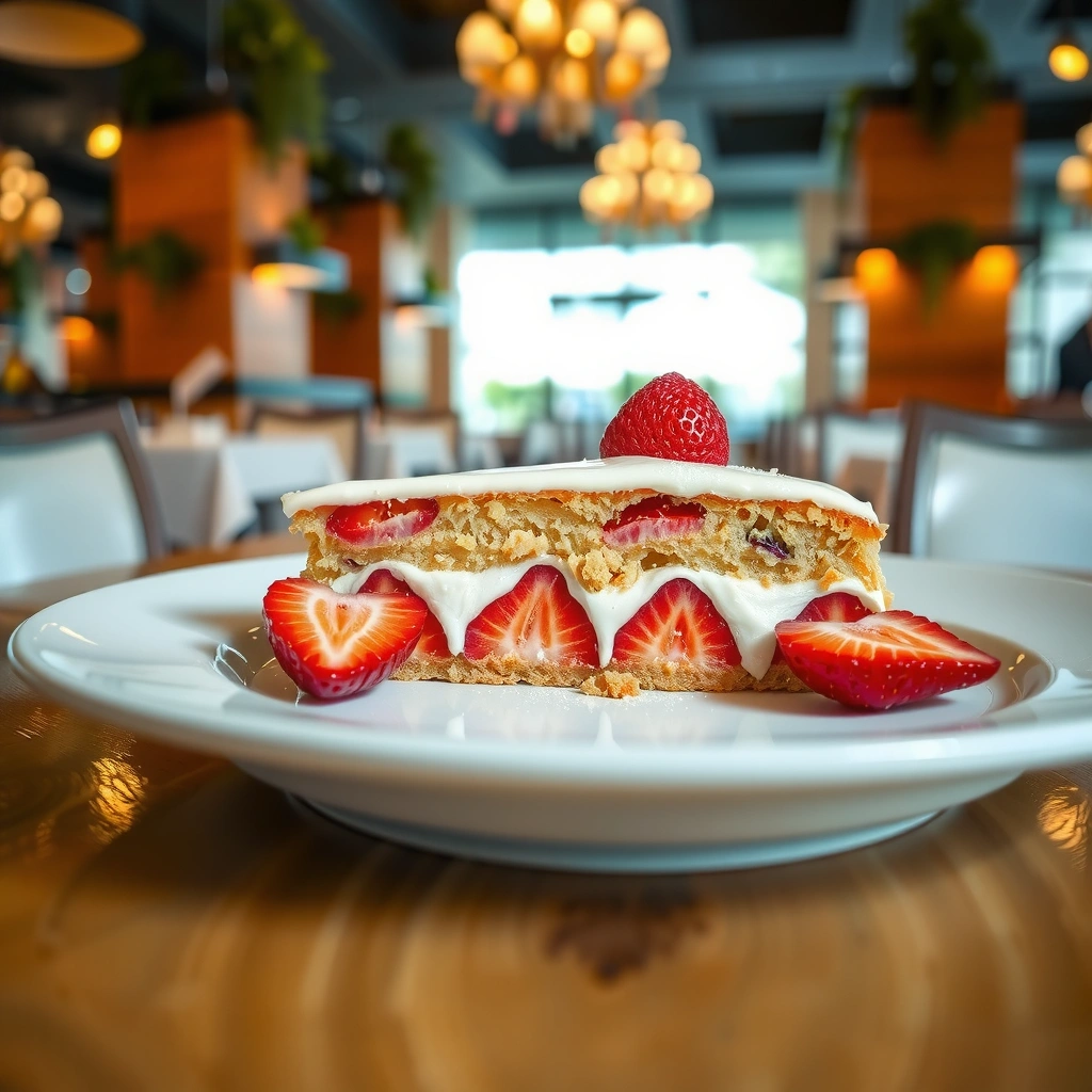 Moist Strawberry Cake - good strawberry cake recipe