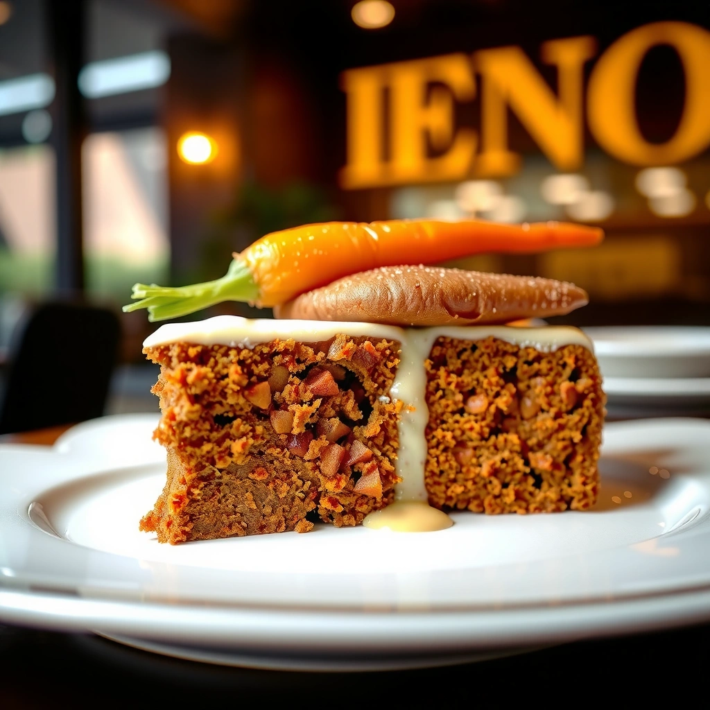 Moisture - healthy recipe carrot cake