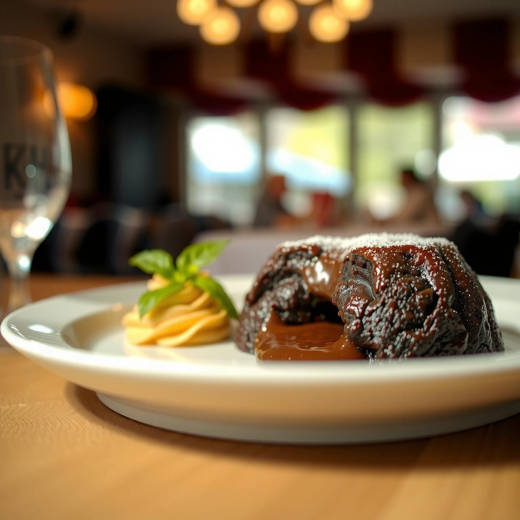 Molten Center - easy chocolate lava cake recipe