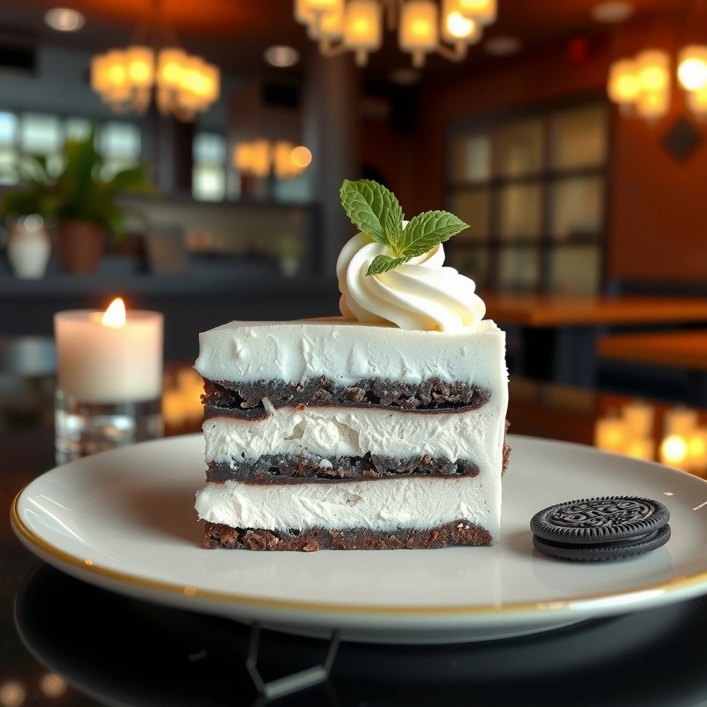 Oreo Crust Layer - oreo ice cream cake recipe